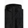 H M Loose Fit Water Repellent Coating Windproof Jacket Black