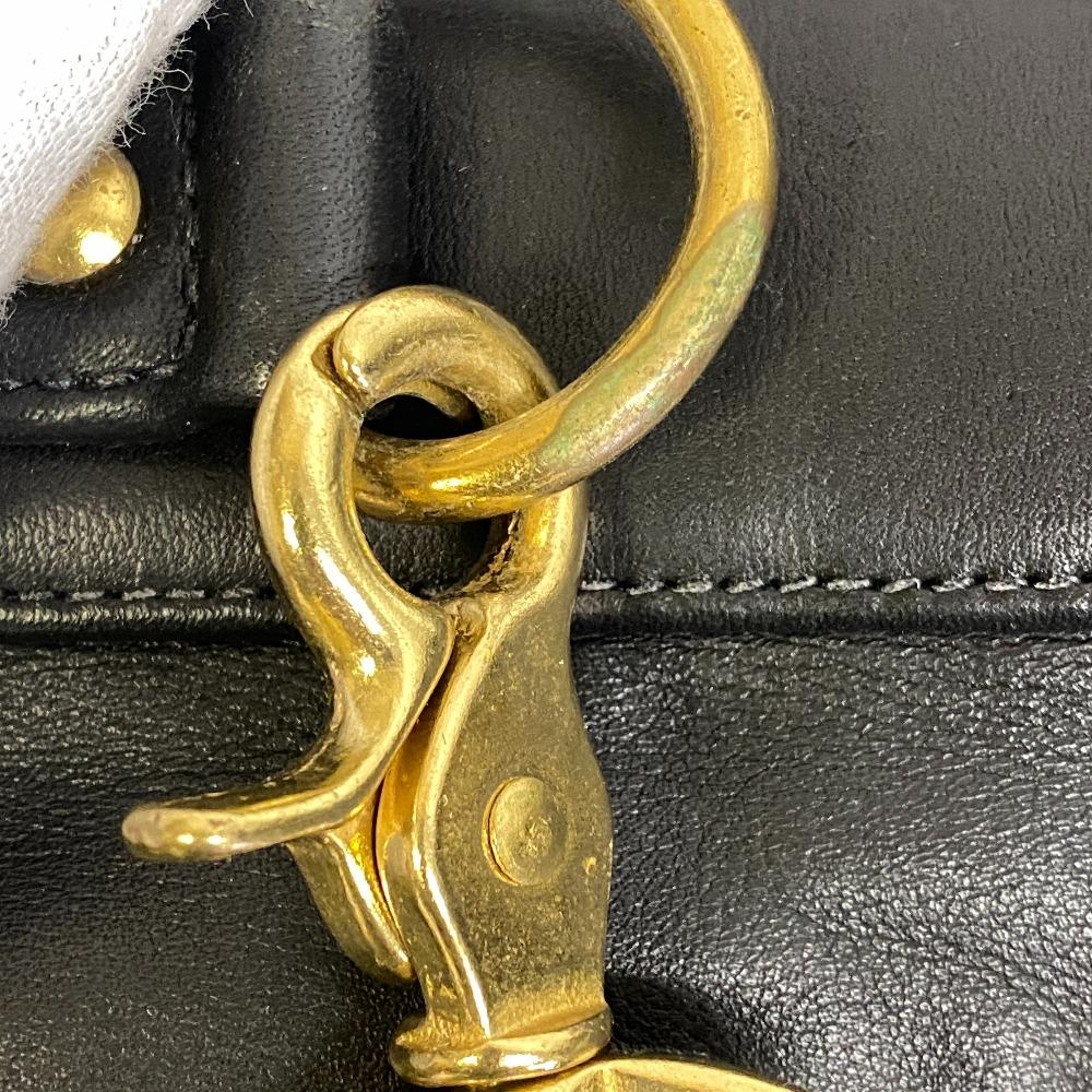 Coach Stary pokrowiec na garnitur, pokrowiec na walizkę podróżną 2-kierunkowy, skórzany, inne modne towary, czarna skóra, męski, używany