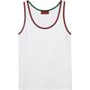 Rib Cotton Tank Top With Web 825821-XJHC1-9000