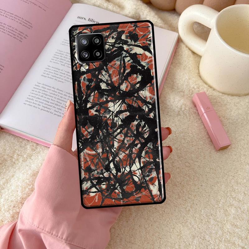 

Джексон Поллок Бесплатная форма картина чехол для Samsung Galaxy A51 A71 A50 A70 A33 A53 A73 A12 A22 A32 A52 A72 A21S A52S крышка Samsung A41