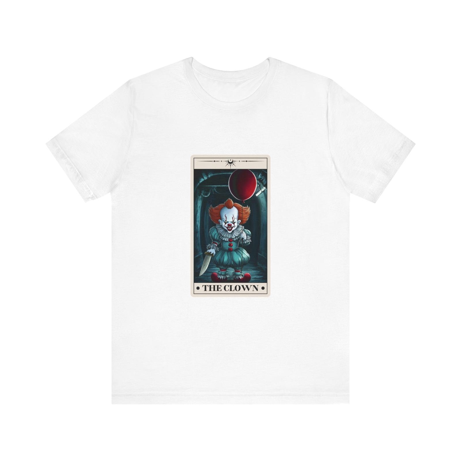 Pennywise The Clown Tarot Card Halloween Tee S
