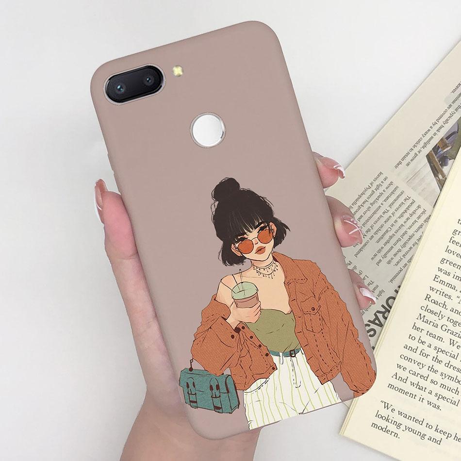 Hülle Für Xiaomi Redmi 6 Pro 6A Silikon Weiches TPU Rückabdeckung Handyhülle Für Funda Xiaomi redmi 6 A Pro Redmi6 Stoßstange Hülle Schale