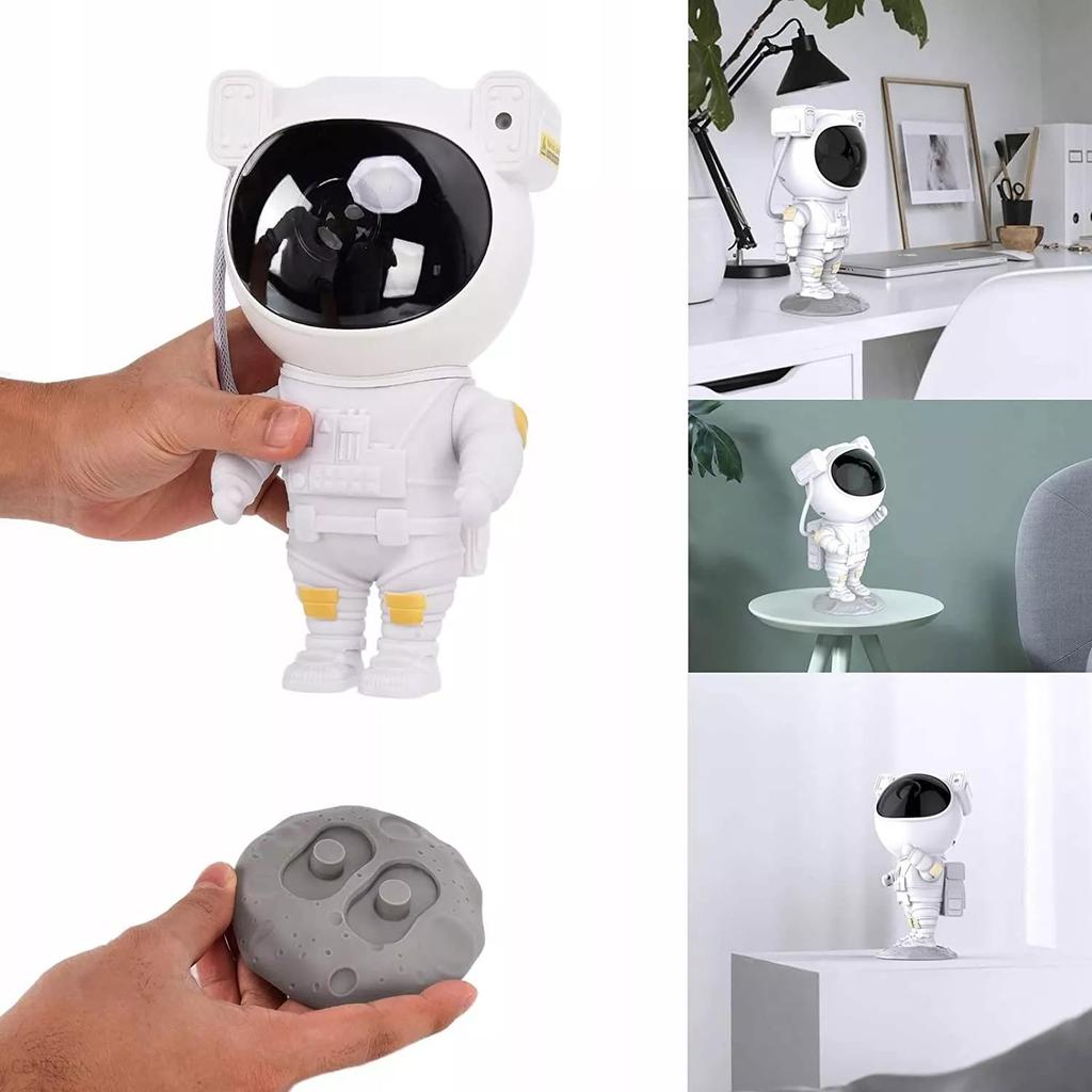 Projektor Gwiazd, Lampka Nocna Led Astronauta + Pilot