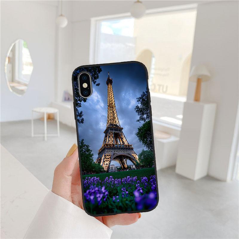 PP35 France Paris Eiffel tower Phone Case for OPPO A40 A60 A80 A15 A16 A16K A12 A17 A17K A54 A54S A53 A53S A55 A56 A57 A98 F23