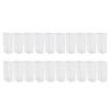 Mini Clear Plastic Storage Box 1/10 Pack Stackable Rectangular Organizer for Jewelry Beads Cosmetic Sample Storage