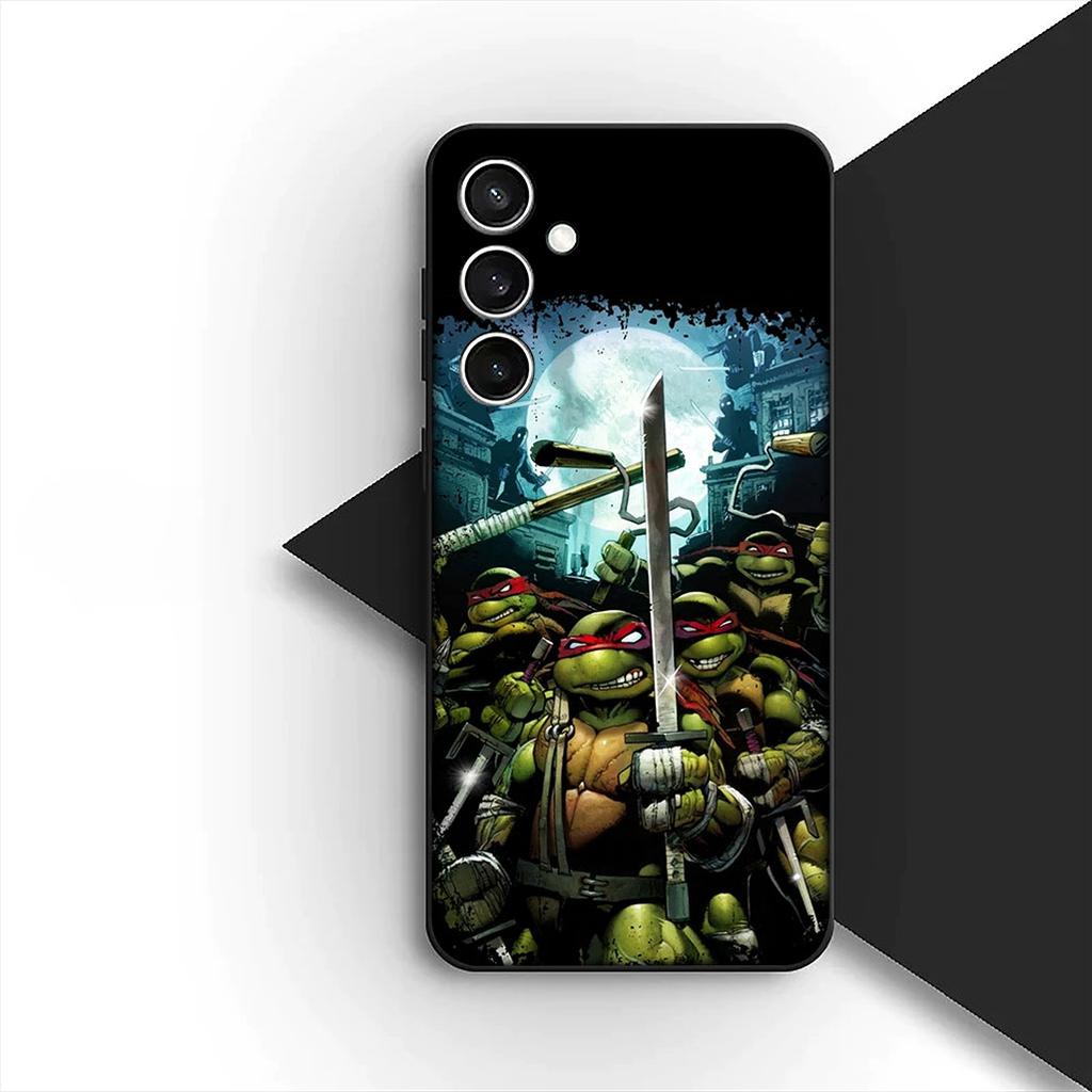 Ninjas Anime T-Turtles Cartoon Phone Case for OPPO A80 A18 A16 A40 A17 A15 A38 A78 A79 A54 A57 A12 A60 4G 5G Protective Cover