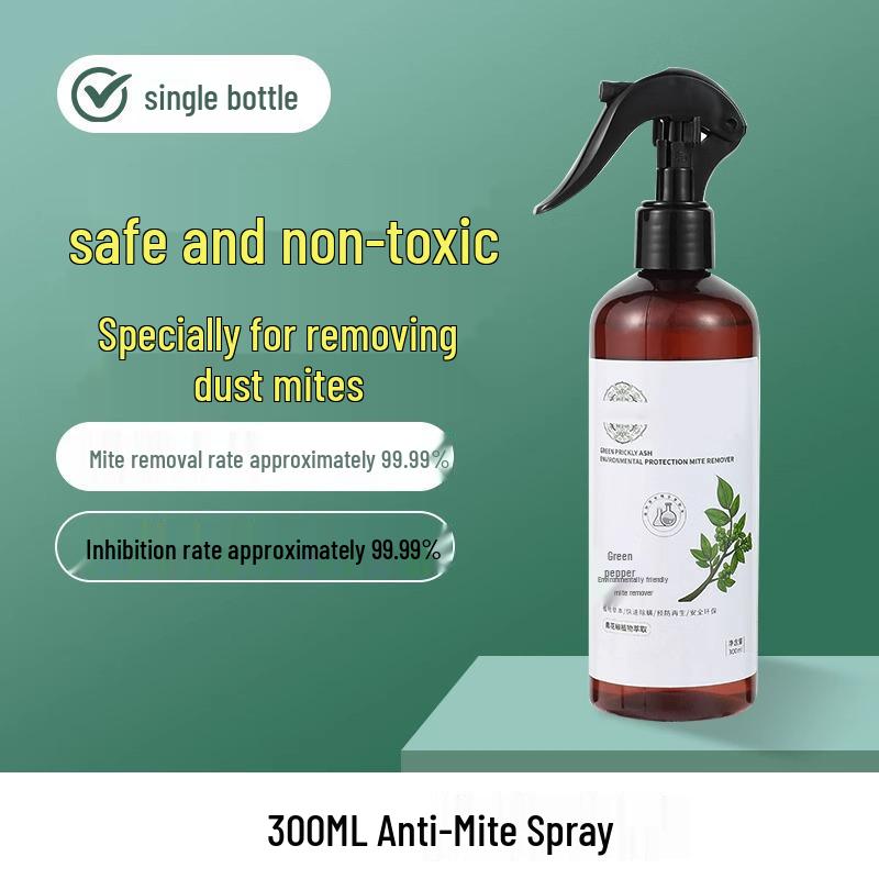 

Спрей от клещей Green Pepper Bed & Home без стирки - Стерилизует и уничтожает клещей