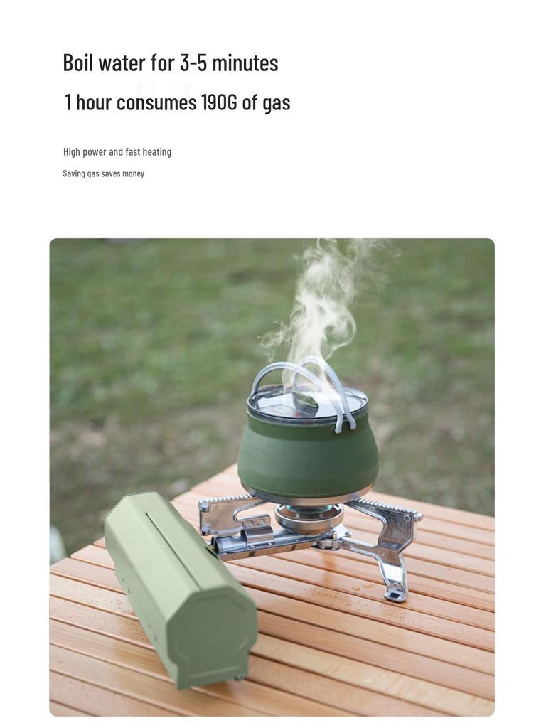 Portable Foldable Outdoor Induction Gas Stove for Camping and Cooking