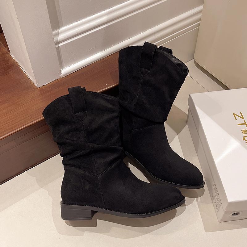 Fashion 2025 Casual Comfortable Fashionable High Top Women Boots Winter New Breathable Workwear Shoes Trendy Anti Slip Safety Shoes