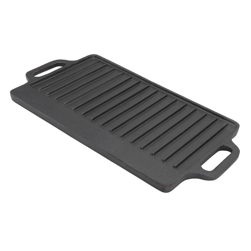 Grill Griddle Household Cast Iron Teppanyaki Plate Thickened Rectangular Double Sided Barbecue