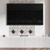 Easy Installation Vinyl Tile Set Elegant Marble Pattern 9x30x30 Cm