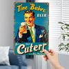 Decorative Metal Beer Sign 30x20cm