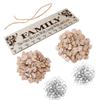 Wooden Holiday & Birthday Calendar Hanging Tags