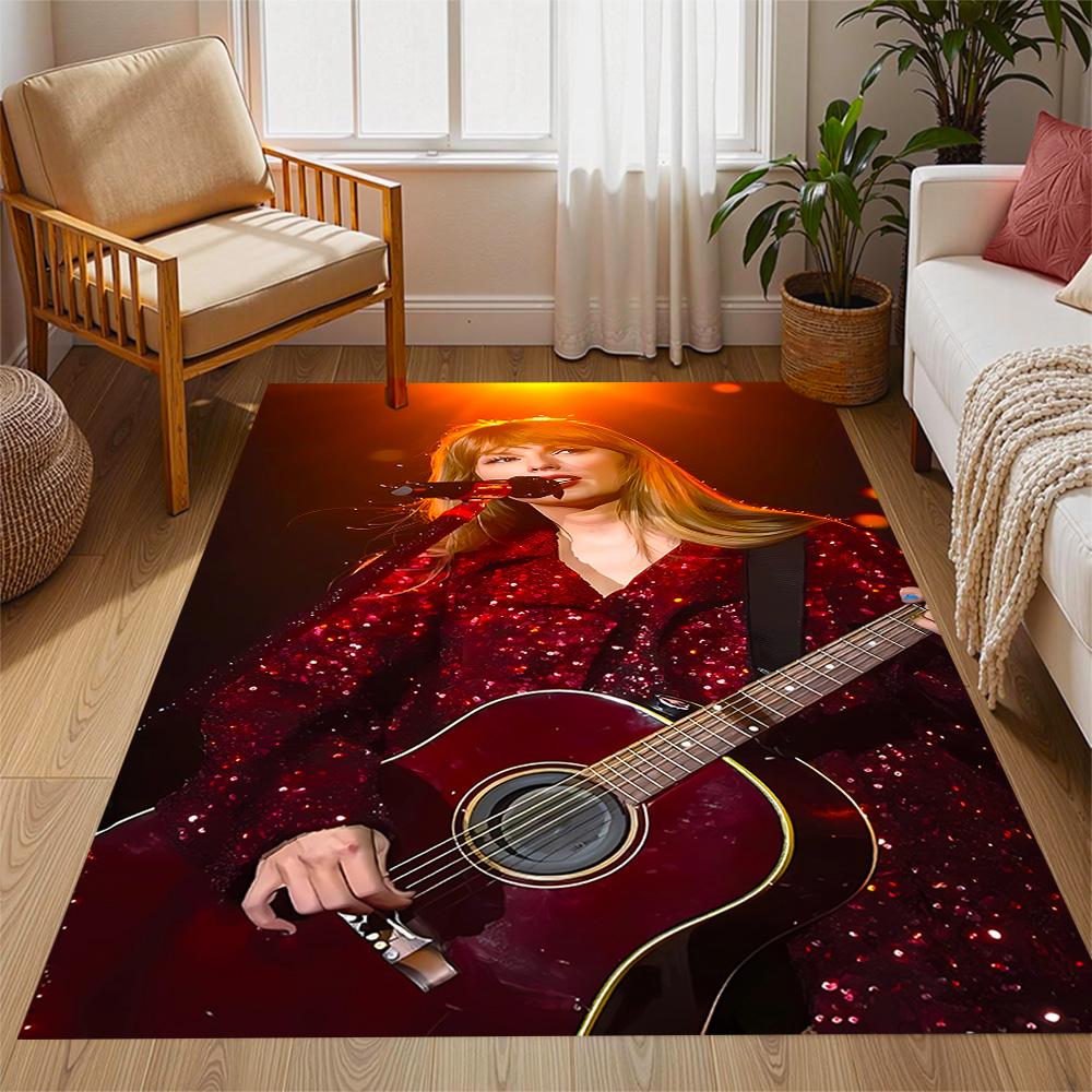 Musician Live Concert. Floor Mat Perfect for Game Room Playrooms Decorate room Kitchen Anti-slip Rug Office home decor Birthday/Christmas Gift