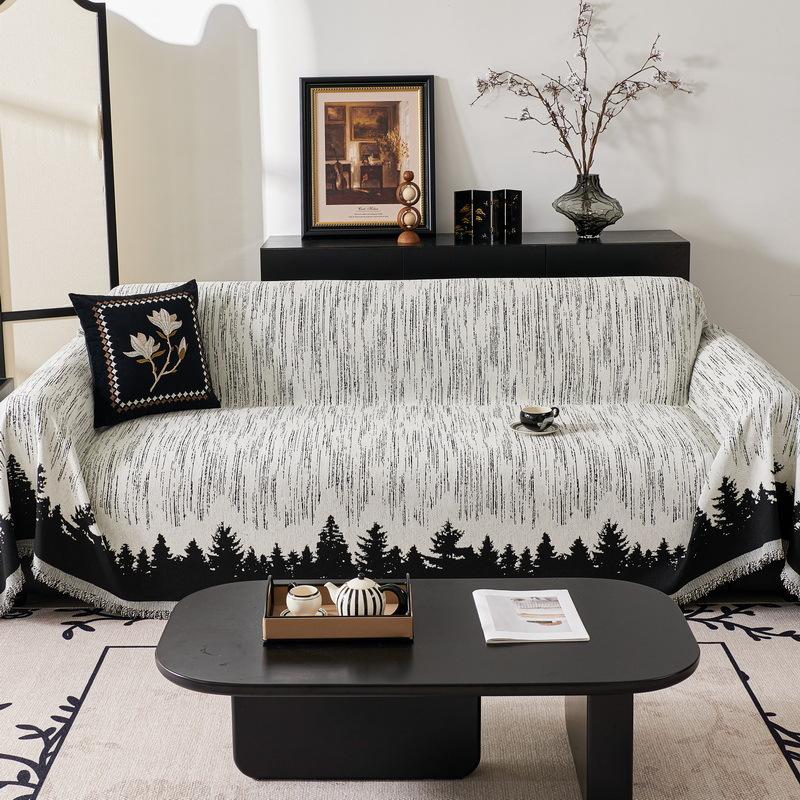 Sofa Cover Cloth Light Luxury High-end Chenille Four-season Universal Sofa Towel Anti-cat Scratch Full Cover Sofa Blanket Sofa Towel