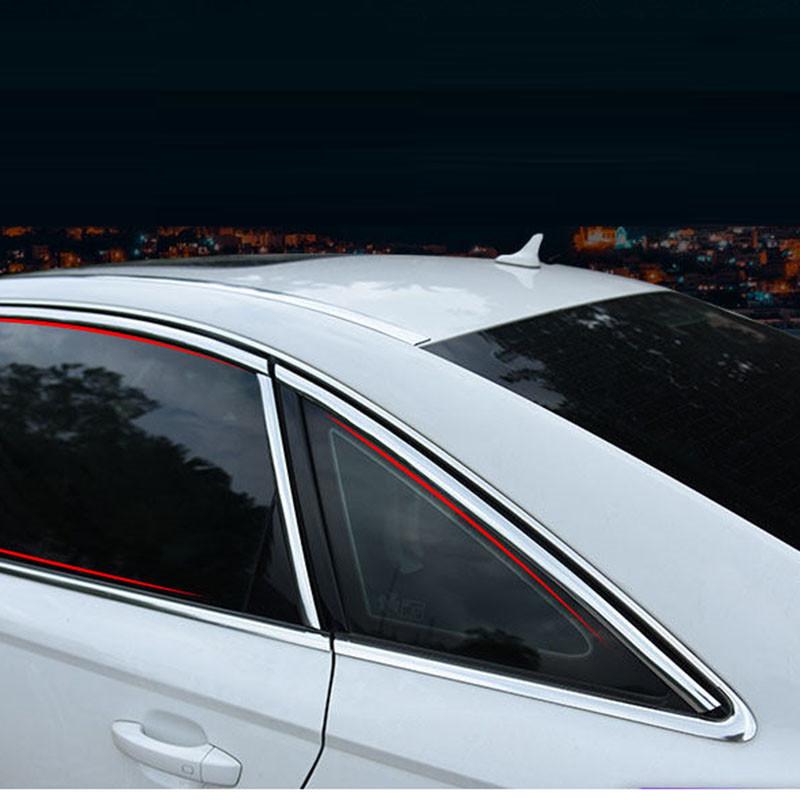 Auto Trim Bumper Auto Door Protective Moulding Auto Chrome Decorative Strips Chrome Trim Cars chrome Window Trim