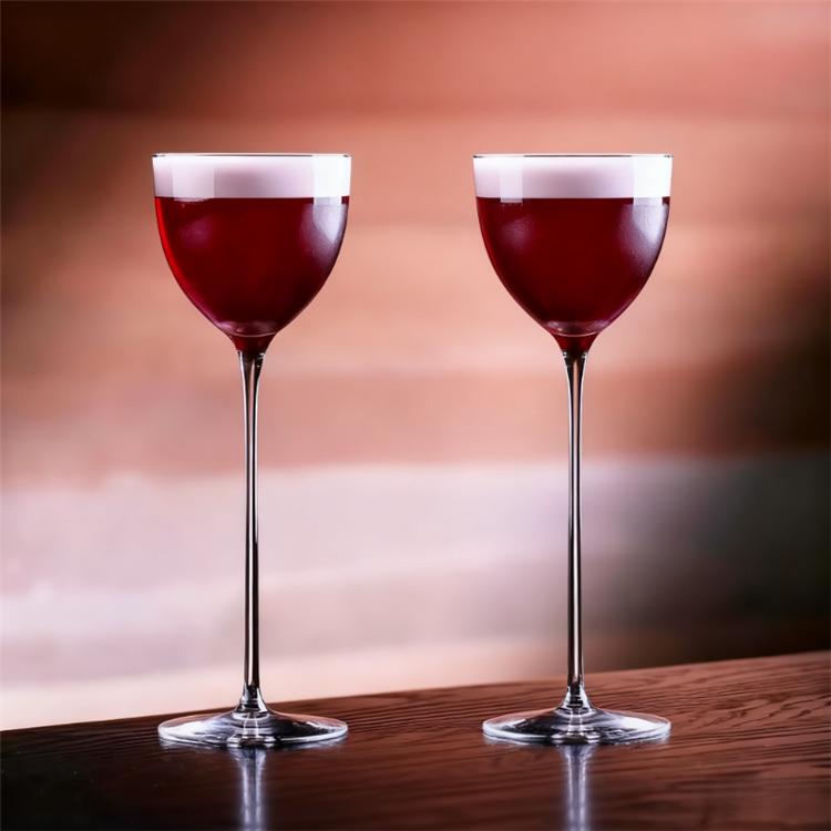 New Japanese Kimura Wine Glass Cup Superhigh Nick Nora Cocktail Glasses Party Martini Red Wine Cup Barware Cups Goblet Drinkware