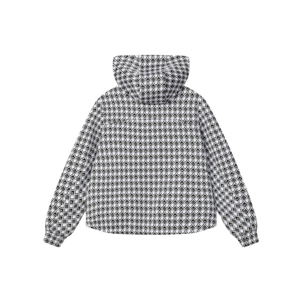 New FILA EMERALD Jacket Women's All Over Print 2 F11W414502F-ZB