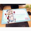 Girls Panzer Final Chapter Original Illustration Rubber Mat 60cm x 35cm x 2mm Polyester Key-th & (Kay/Resort Swimsuit) Approx. (width) (height)