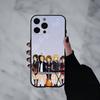K-K-ON M-Music G-Girls   Phone Case For iPhone 17pro,16,15,14,13,12,11 Plus,Pro Max,XS,Soft Silicone Black Cover