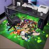 Custom Name Ben Alien Force Rug Game Carpet, Floor Mat for Bedroom Living Room Entryway Rug, Home Decor Idea Gift for Christmas birthday