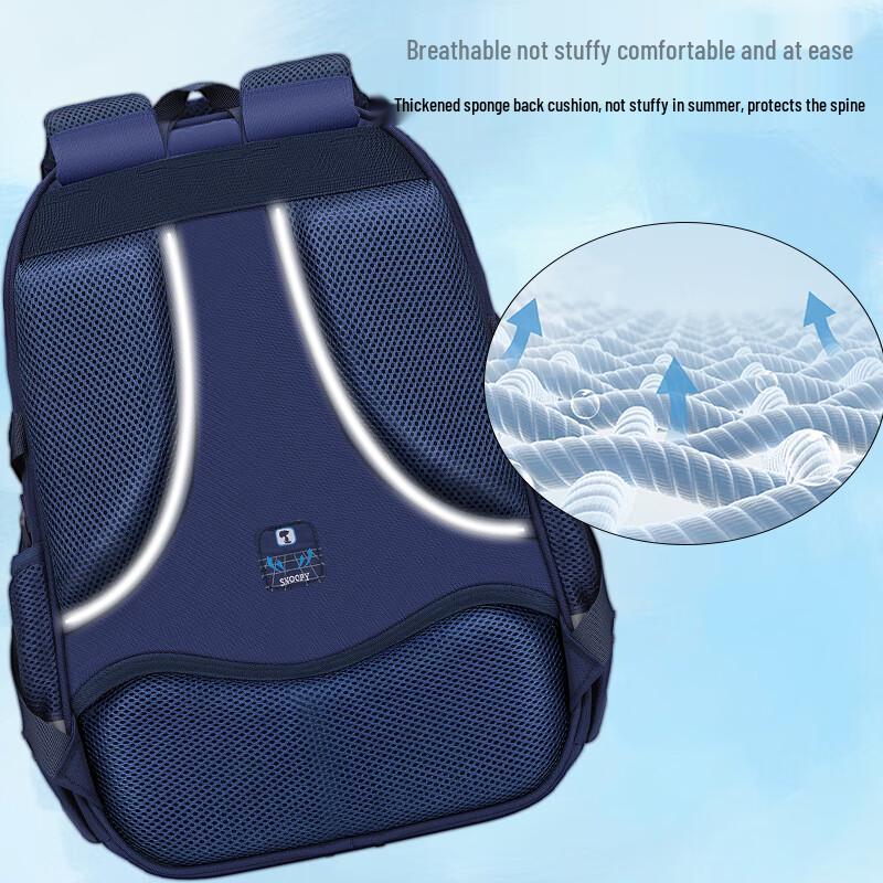 SNOOPY Ergonomischer Schulrucksack