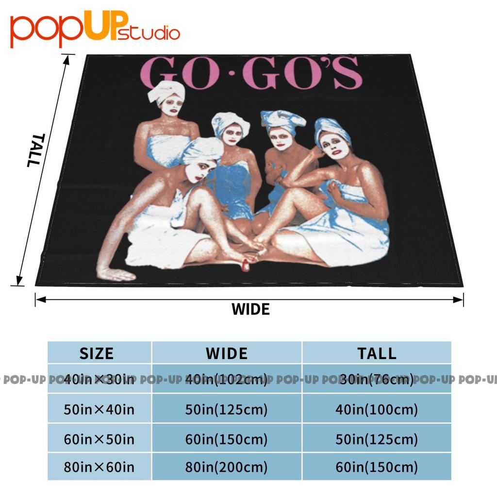 The Go-Go'S Beauty And The Beat Jersey Ultra-Soft Blanket Quilt Winter Sofa Cover Bed Covers