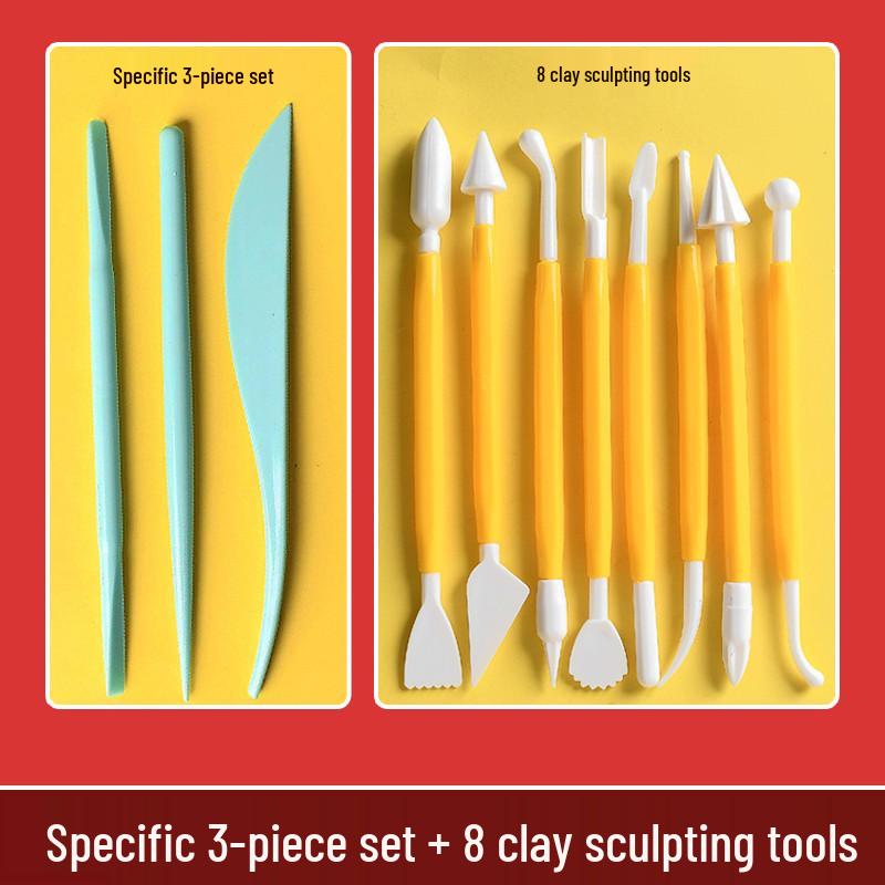 Edelstahl Ton Handwerks Werkzeuge: Halbkreis-Stab & Kugel-Formen-Set