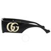 Gucci Grey Rectangular Sunglasses Gg1425s 001 53