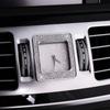 For Mercedes Benz W205 W213 E C CLS S Class C200L E200L E300L Central Console Clock Watch Frame Diamond Ring Trim Styling