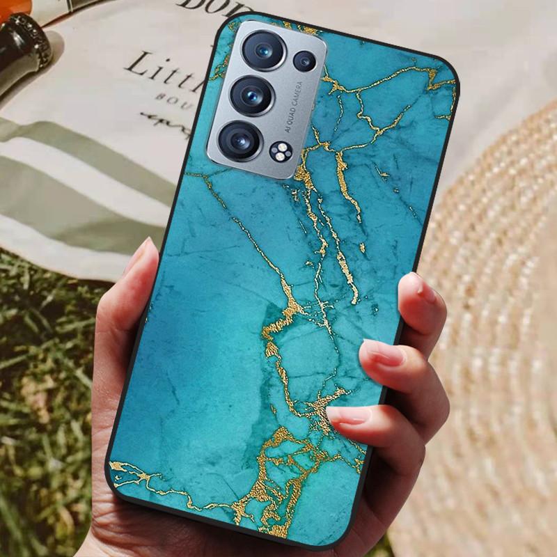 Für Oppo Reno 6 Pro 5G CPH2247 Hülle Silikon Rückseite Handyhülle Für Oppo Reno 6 Pro 5G CPH2249 Hüllen Reno6 Pro Weiche Stoßstange