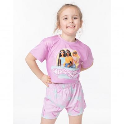 Girls Short Pajamas Set