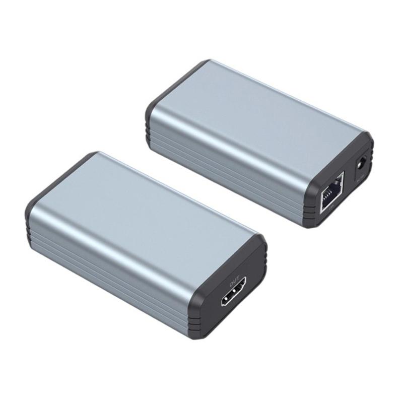150M HDTV Extender Over Cat5e/Cat6 Cable Supports 1200P Resolution With POCs Power Supply For Long Distances Transmission