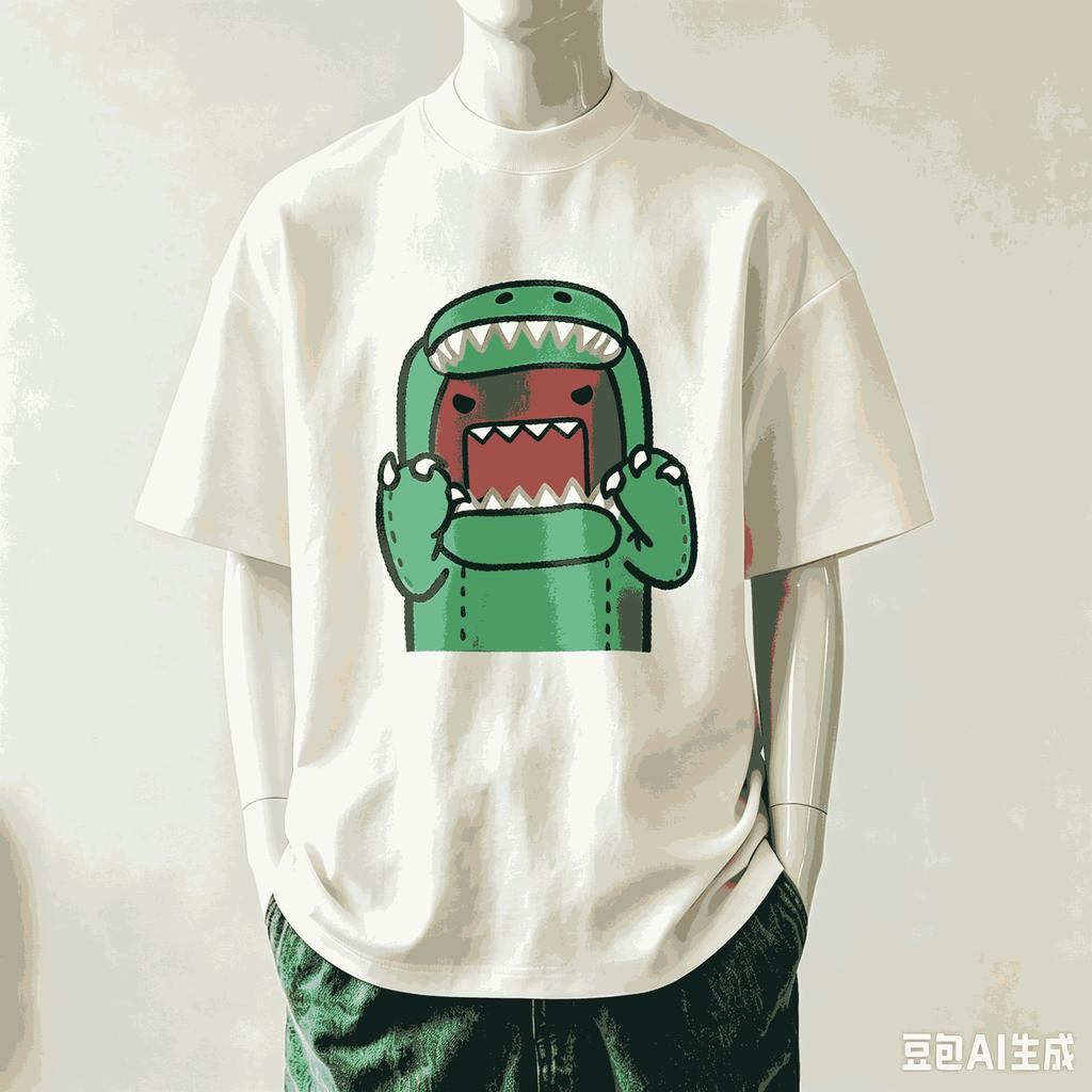Domokun Für Fan Geschenk T-Shirt Unisex Unisex Harajuku Oversized Unisex Kurzarm Streetwear Hohe Qualität Paare Bequem Weich