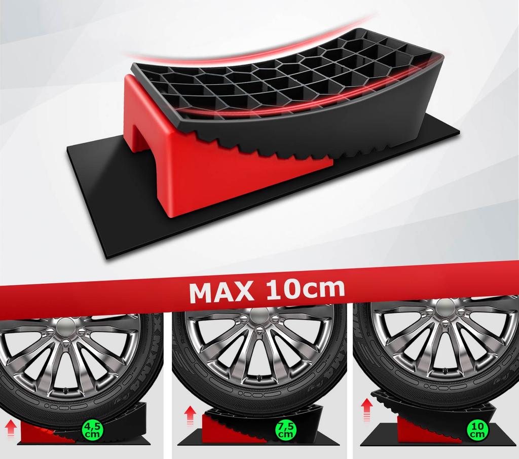 Leveling Wedges 2X Set Ramps Pads for Camper Trailer 11T