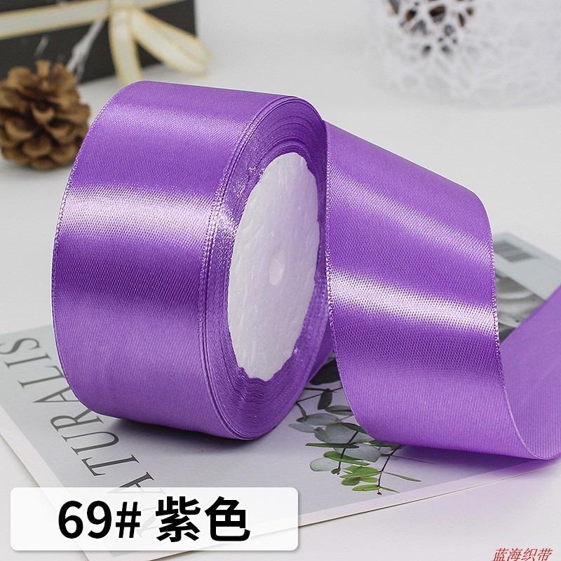 25Yards/Roll 40mm Silk Satin Ribbons for Clothing Satin Fabric Crafts Bow Handmade Gift Wrap Party Wedding DIY Decorative