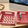 1Pcs Large Capacity 30/20 Compartments Durable Plastic Organizer 3D Printed Aaa/Aa Battery Storage Box For Home Decoration