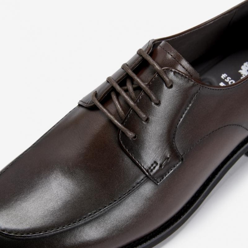 ESqUire Men S U Tip dreSS Derby Shoe Brown
