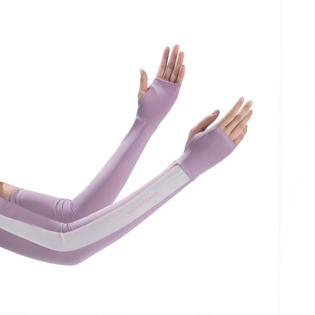 Ice Silk Sun Protection Arm Sleeves for Women - UV-Resistant, Breathable, and Cooling for Outdoor Cycling