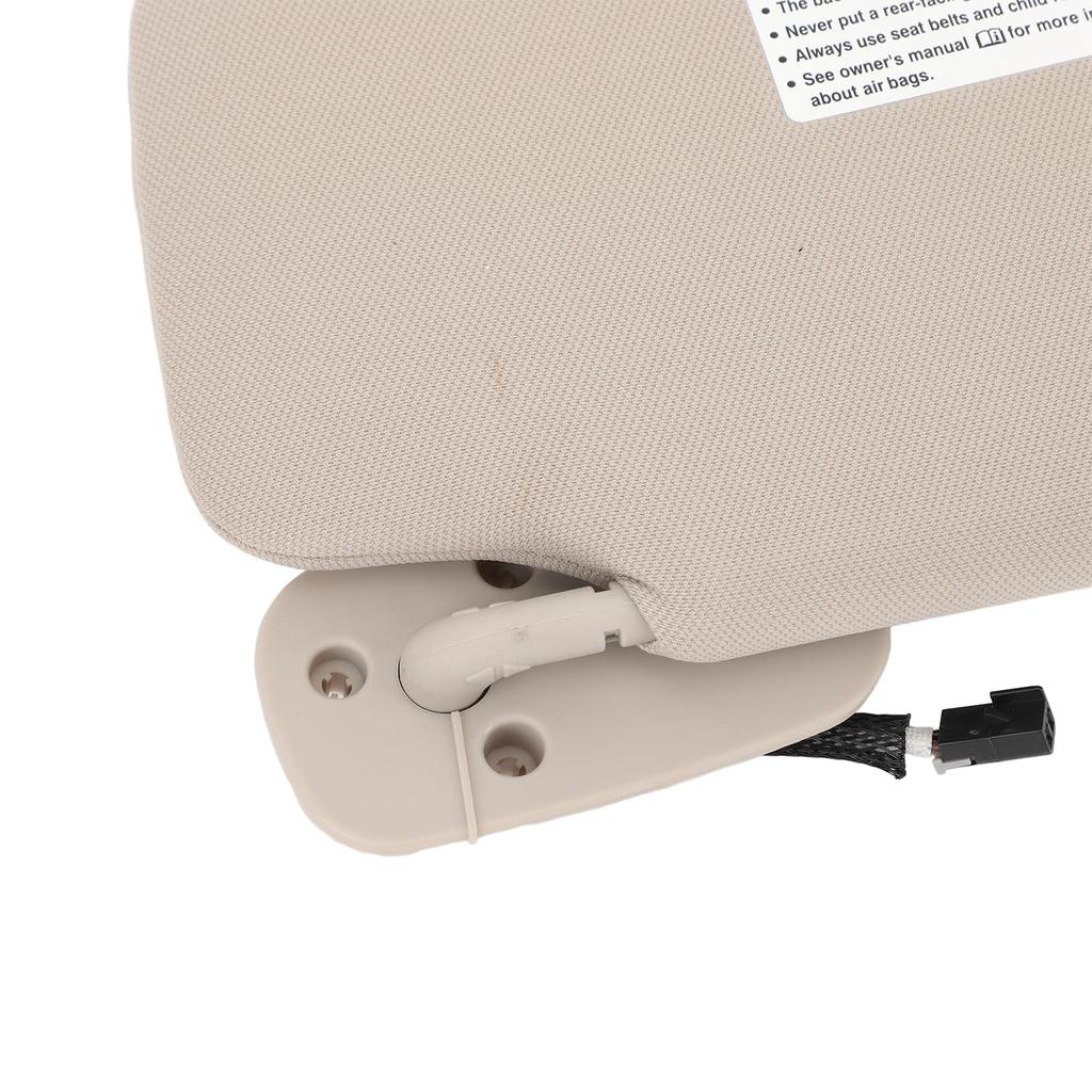 Gray Sun Visor with Vanity Mirror for Cadillac Escalade EXT 2500 XL 2500 and 1500 XL 1500 Left OE Part 22850306 2500HD, 3500HD, (2007-2013)