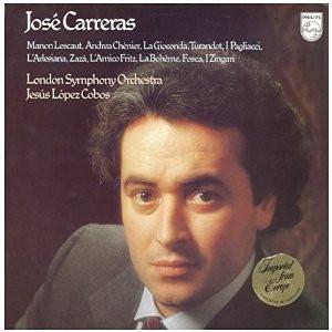

LP Record JOSÉ CARRERAS - Opera Arias 9500771 PHILIPS 1980 Netherland Classical Used