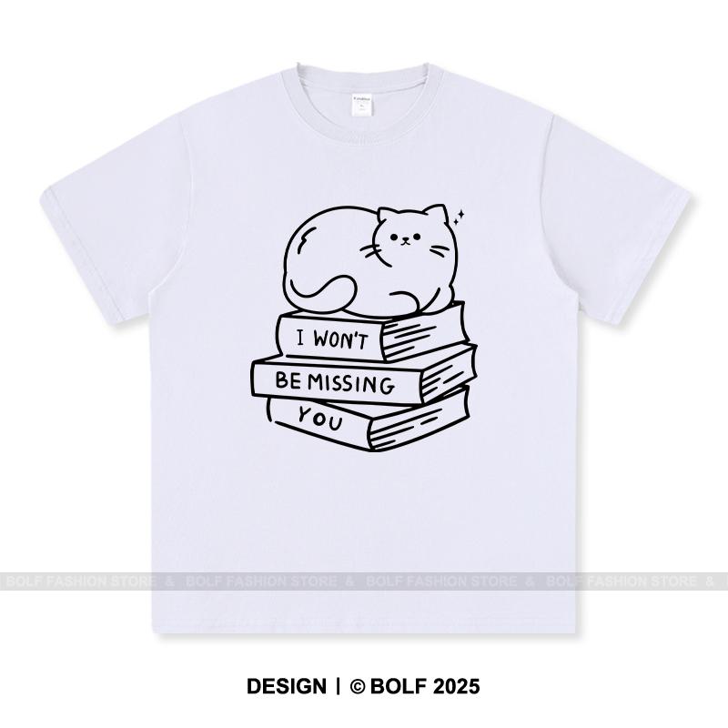 Women's I Won't Be Missing You Printed T-Shirt 100% Cotton Oversized Savage Graphic Tees for Men Summer Tops Breakup Streetwear
