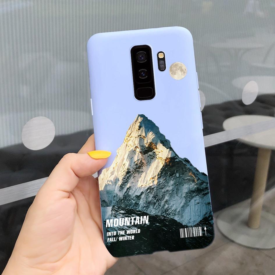 For Samsung Galaxy S9 Case G960F/DS Phone Cover Luxury Cartoon Soft Slim Funda For Samsung S9 Plus G965F S9+ Coque S9Plus Bumper