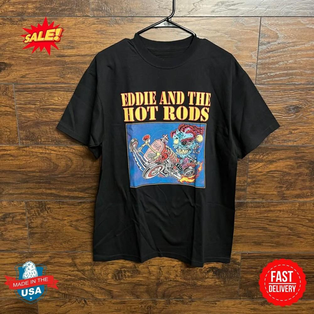 Eddie and the Hot Rods British Punk band T Shirt S-5XL XXL