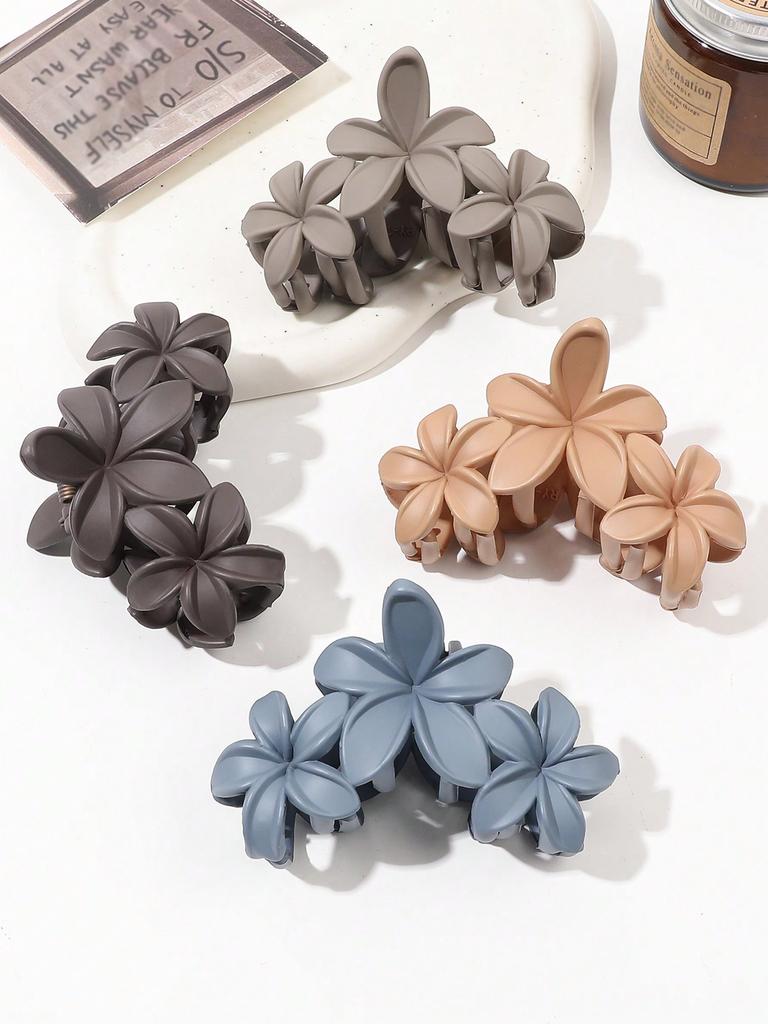4 Stück Rosa Große Blume Haarklammern Blume Haarschmuck Für Dickes Lockiges Haar Starker Halt Geschenke Für Frauen Mädchen
