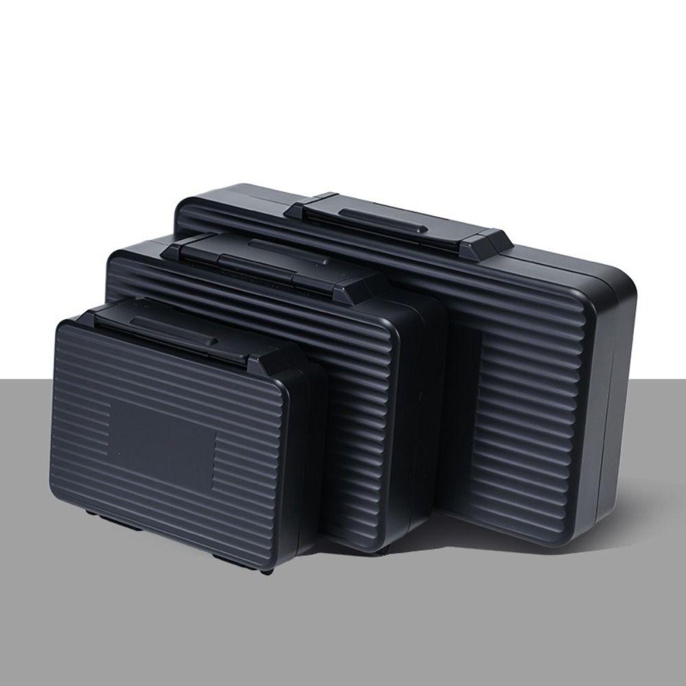 with Foam Insert Tool Storage Box Plastic Parts Box Household Tool Organizer