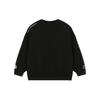 Levis Ss22 Solid Color Letter Logo Print Crew Neck Long Sleeve Sweatshirt Women sweatshirt Black A0888-0024