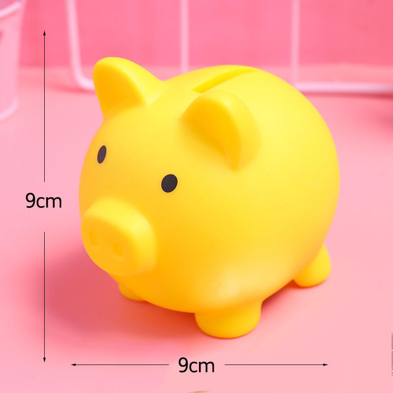 Salvadanaio Piccolo Scatole per Soldi Contenitore Giocattoli per Bambini Decorazione Casa Scatola per Risparmiare Denaro Salvadanaio Maialino per Bambini