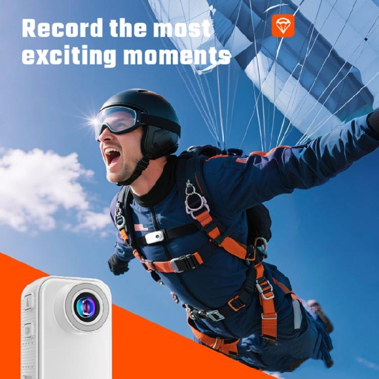 Wide Angle Waterproof Sports Camera 130° FOV Magnetic Backing 720P Resolution Thumb Size For Diving Climbing