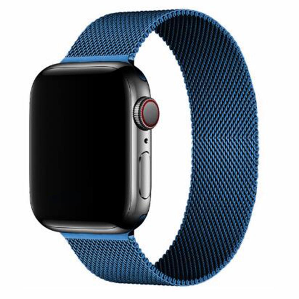Toepasbare Magnetische Milanese Band voor Apple Watch Series 8/7/6/SE/5/4/3/2 en iWatch